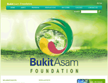 Tablet Screenshot of bukitasamfoundation.com
